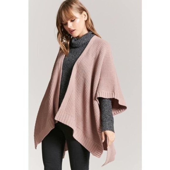 Forever 21 Lavender Open-Front Shawl Cardigan - Picture 1 of 5